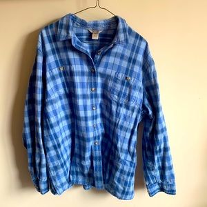 Women’s Blue Flannel